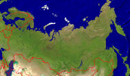Russia Satellite + Borders 1000x592